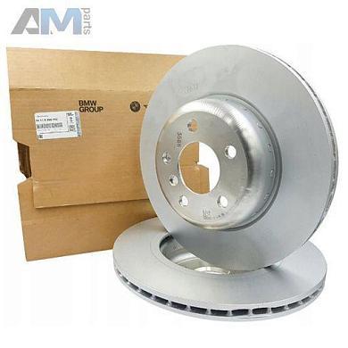 Оригинальные передние тормозные диски 330X24 34116896652 на BMW 5 серии F10 рестайлинг рестайлинг 520d/520i/523i