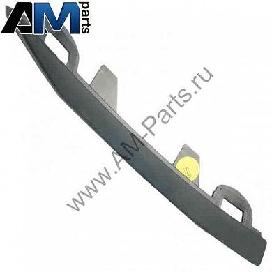 Молдинг переднего бампера правый черный Шкода Суперб 3T08537689B9