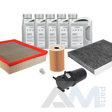 Оригинальный комплект ТО-2/4 Volkswagen Transporter 2.0 TDI (масло LL3 с допуском 504/507)