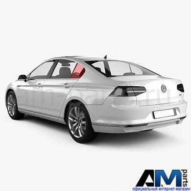 Стекло заднее треугольное левое на Passat B8 3G5845213CA