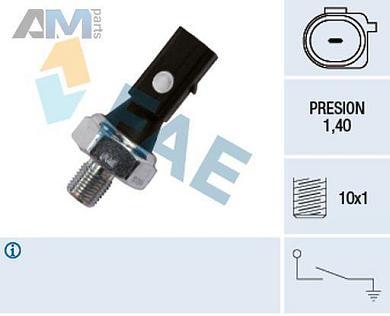 Датчик давления масла (12885) FAE на Audi Q7 (4L) 2007-2015