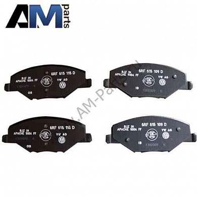 Тормозные колодки передние Фольксваген Поло Седан (NEW) 6RU698151B