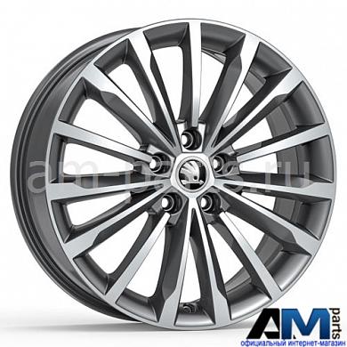 Алюминиевый диск brillantsilber на Skoda 565601025E8Z8Заказать алюминиевый диск brillantsilber для Skoda 565601025E8Z8- Бесплатная доставка