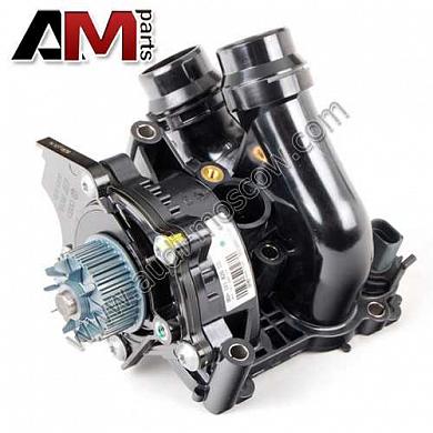 Термостат с насосом ОЖ для автомобилей концерна VAG 06H121026DDЗаказать оригинальный термостат с насосом ож для Ауди, Фольксваген, Шкода 06H121026DD- Широкий ассортимент