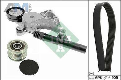 Генератор 140А (529051320) INA для Audi A3 (8P) 2003-2012