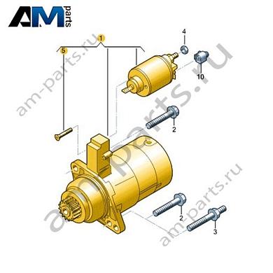 Стартер VAG 057911023JXКупить стартер 057911023JX на Фольксваген/Ауди/Шкоду на выгодных условиях