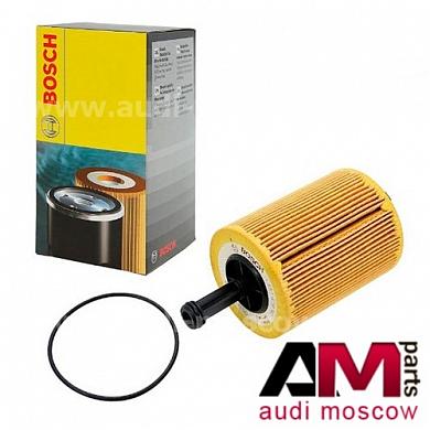 Фильтр масляный Тигуан 2.0 TDI (140 л.с.) 1457429192 Bosch (двигатель CLJA/CBAB/CFFB)