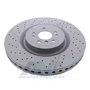 Диск тормозной передний ZIMMERMAN на Mercedes ML W166 500/63 AMG 400.3698.20