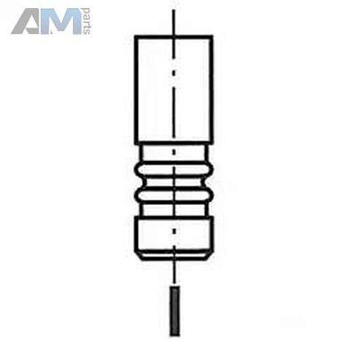 Выпускные клапана (FRECCIA) R6088BMCR для BMW X6 (E71) 2007-2014 30dX M57N2