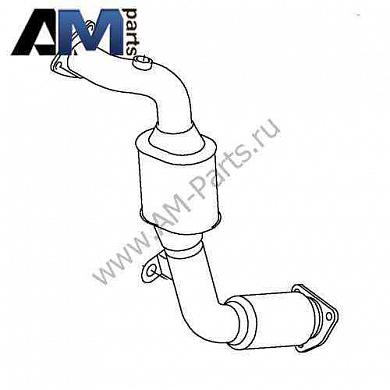 Труба выпуска ОГ с нейтрализатором Туарег (2011-2014) 3.0 TDI 7L8254300SX