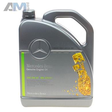 Масло моторное MB 229.51 SAE 5W30 (5 л.) на Mercedes C W205 (2014-2023) A000989220713FBDR