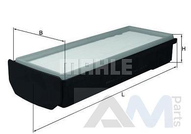 Воздушный фильтр KNECHT (LX2796/1) на BMW 3 серия F30 рестайлинг 330d/330dX