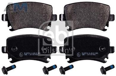 Задние тормозные колодки FEBI 16540  Volkswagen Scirocco (2008-2017)