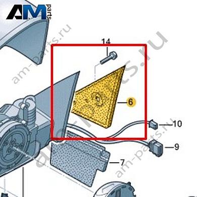 Шумоизоляция Volkswagen T-Roc Cabrio 2020-2024 2GC857934Купить шумоизоляцию 2GC857934 на Фольксваген Т-рок Кабриолет 2020-2024 на выгодных условиях