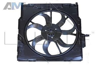 Вентилятор системы охлаждения (NRF) 47733 для BMW X5 (E70) 2006-2013 30dX