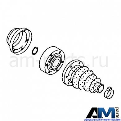 Ремкомплект внутреннего ШРУСА на Audi R8 (L-R) 420498103A