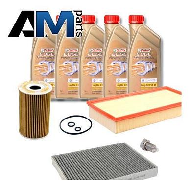 Набор для ТО-1/3 Volkswagen Crafter 2.0 TDI до 2017 г.в. (масло Castrol LL3 5W30 504/507)