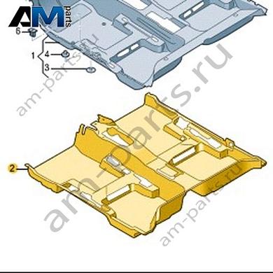 Шумоизоляция для пола Volkswagen Taos 2021-2023 2GL863919Купить шумоизоляцию для пола 2GL863919 на Фольксваген Таос 2021-2023- выгодные цены
