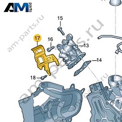 Защитная пластина VAG 059145428EКупить защитную пластину 059145428E Фольксваген/Ауди/Шкода на выгодных условиях
