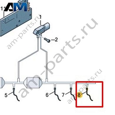 Датчик частиц VAG 04L906261FКупить датчик частиц 04L906261F Фольксваген/Ауди/Шкода- гарантия наличия