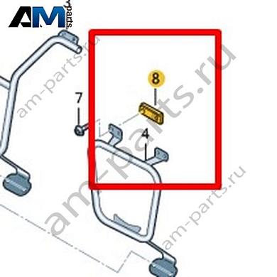 Вставка для паза Volkswagen AMAROK 2017-2022 2H6121087Купить вставку для паза 2H6121087 для Фольксваген Амараок 2017-2022- акция