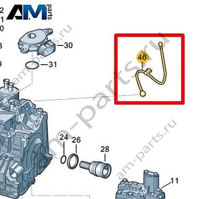 Вентиляционная трубка VAG 09G301472ABКупить вентиляционную трубку 09G301472AB на Фольксваген/Ауди/Шкоду- гарантия наличия