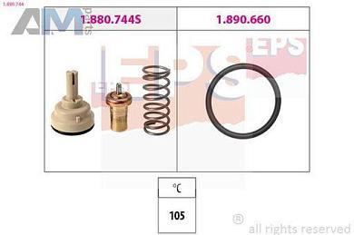 Термостат охлаждающей жидкости EPS (1880744) для Volkswagen B6 1.4 TSI (122 л.с.) CAXA