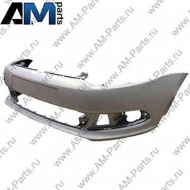 Бампер передний Поло Седан (Грунт) 6RU807221GRU