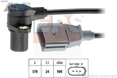Датчик импульсов коленвала (1953172) EPS для Skoda Superb 3U (2001-2008)