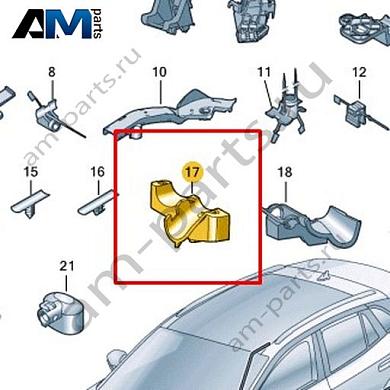 Направляющая Volkswagen id3 2020-2024 1EA971850Купить направляющая 1EA971850 для Фольксваген id3 2020-2024- акция