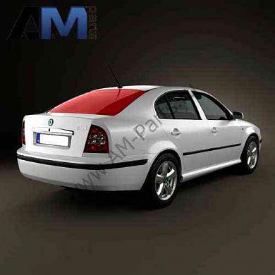 Заднее стекло с обогревом Октавия А4 (Tour) 1U6845051K