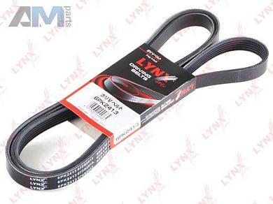 Ремень поликлиновой LYNX для Audi A6 (С6) 2004-2011 3.2 AUK 6PK2413