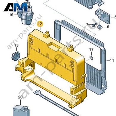 Воздуховод Volkswagen id-Buzz 2023-2024 1T3121293AКупить воздуховод 1T3121293A для Фольксваген id-Buzz 2023-2024- гарантия наличия