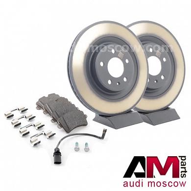 Задние диски и колодки Ауди А6 (С7) RS