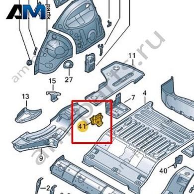 Усилитель пола багажного отсека Volkswagen id3 2020-2024 1EA804454AКупить усилитель пола багажного отсека 1EA804454A на Фольксваген id3 2020-2024- минимальная цена