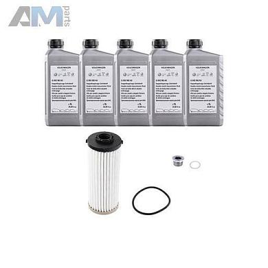 Оригинальный комплект для замены масла в коробке автомат DQ381 Skoda Superb 3V (2015-2023) 1.4TSI