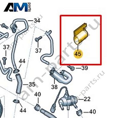 Теплоизоляционный мат VAG 059121651CКупить теплоизоляционный мат 059121651C для Фольксваген/Ауди/Шкода- бесплатная доставка