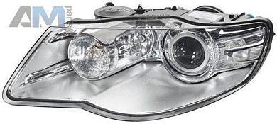 Фара галогеновая правая (1ZS009452141) HELLA для Volkswagen Touareg I (2003-2010)