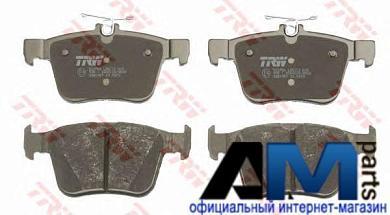Задние тормозные колодки TRW GDB1957 на Volkswagen Tiguan II (2016-2020)