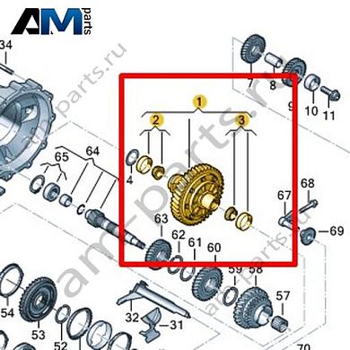 Дифференциал VAG 0AJ409021GКупить дифференциал 0AJ409021G для Фольксваген/Ауди/Шкода по минимальной цене