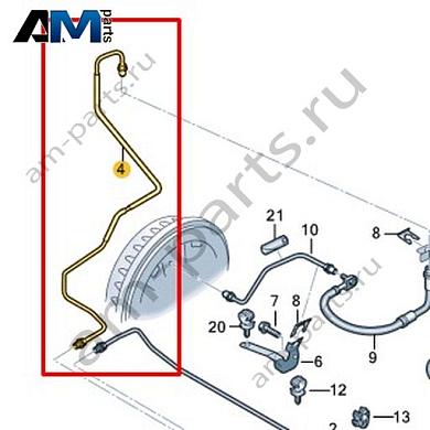 Тормозная трубка к тормозному шлангу Volkswagen id-Buzz 2023-2024 1N3614782Купить тормозную трубку к тормозному шлангу 1N3614782 на Фольксваген id-Buzz 2023-2024- гарантия наличия