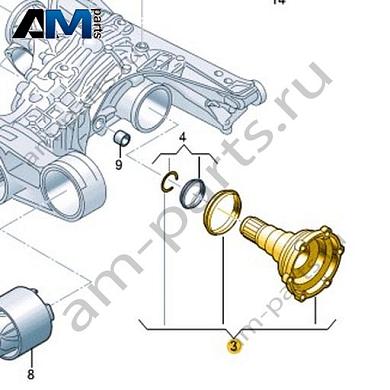 Ремкомплект VAG 0B0598071Купить ремкомплект 0B0598071 для Фольксваген/Ауди/Шкода- бесплатная доставка