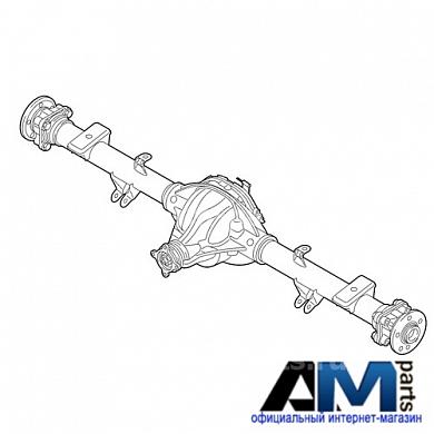 Задняя ось в сборе Amarok 2H0500029M