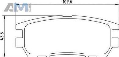 Галогеновая фара правая (710301219202) MAGNETI MARELLI Audi A4 (B7) 2005-2009