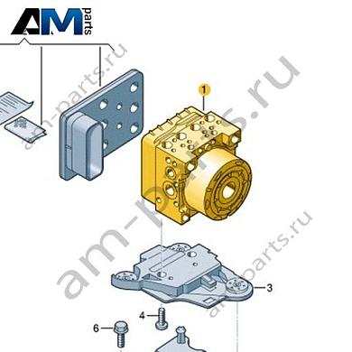 Модуль ABS с БУ Volkswagen id3 2020-2024 1EA614517AAКупить модуль ABS с БУ 1EA614517AA для Фольксваген id3 2020-2024- акция