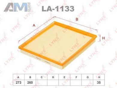 Воздушный фильтр LYNX для BMW X6 35iX N54 LA-1133