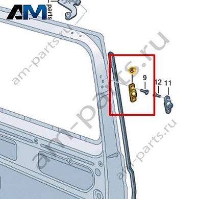 Направляющий клин Volkswagen id-Buzz 2023-2024 1T3843633AКупить направляющий клин 1T3843633A для Фольксваген id-Buzz 2023-2024- акция