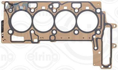 Прокладка головки блока цилиндров (2-отверстия) (ELRING) 658200 для BMW X3 E83 2006-2010 2.0d