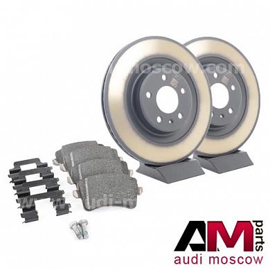Задние диски и колодки Audi A5 (8T) 3.0TFSI/TDI