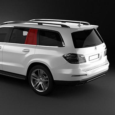 Стекло заднее левое (неподвижное) A1667300955 Mercedes GL X166